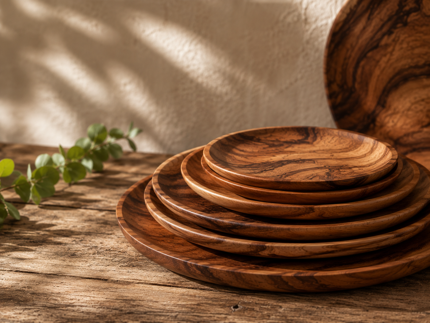 Wooden Plates
